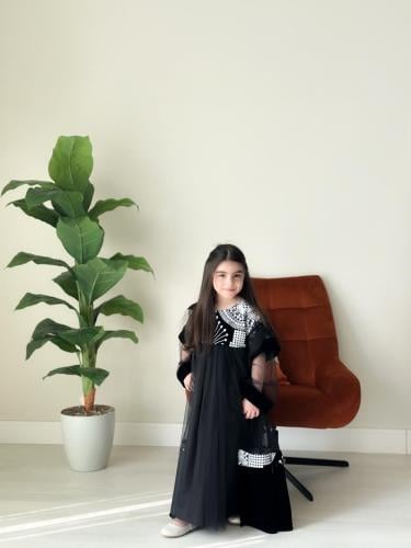 فستان ووشاح اطفال