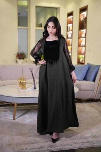 جلابية فاخرة مع شك يدوي