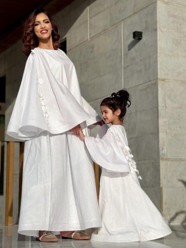 جلابية مميزة القماش لنن سكري