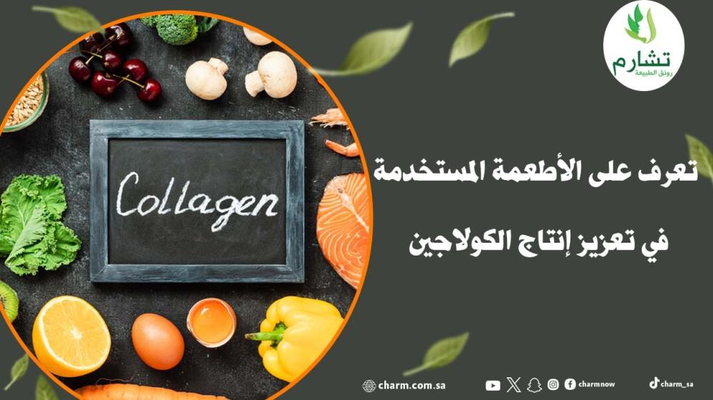 تعرف على الأطعمة المستخدمة في تعزيز إنتاج الكولاجين