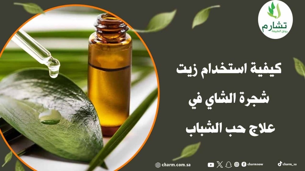 كيفية استخدام زيت شجرة الشاي في علاج حب الشباب