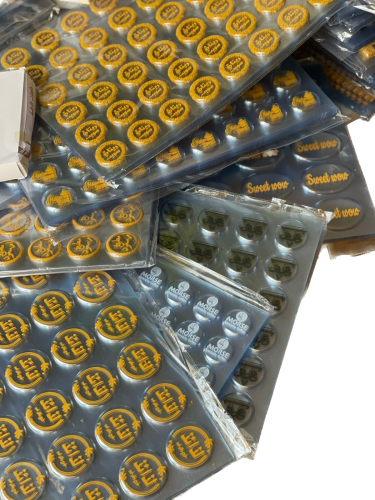 طباعه لوقو بالشوكولاته