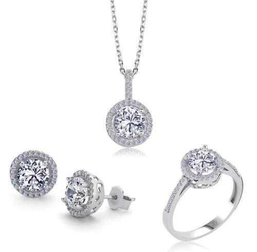 طقم ناعم فضة صافي عيار 925