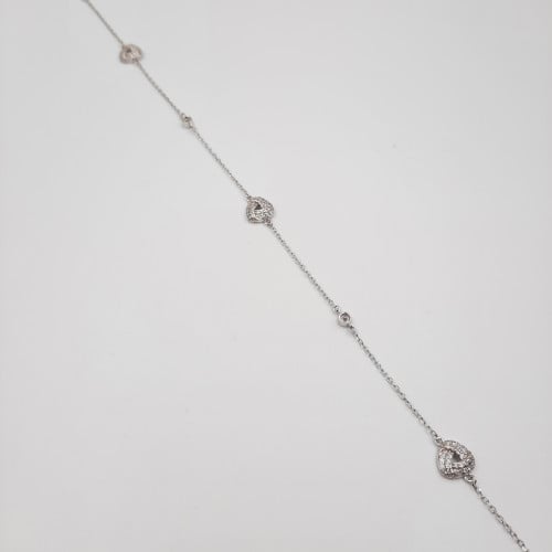 خلخال فضة صافي عيار 925