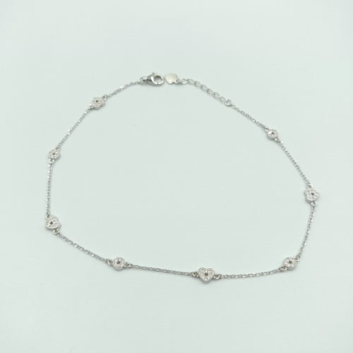 خلخال فضة صافي عيار 925