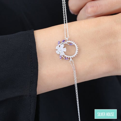 أسواره  ناعمة  فضة صافي عيار 925