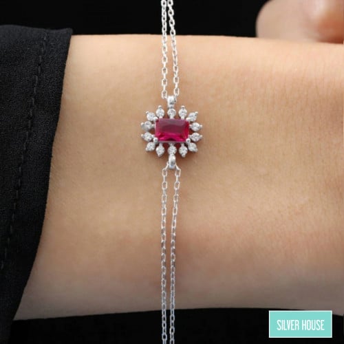 أسواره  ناعمة  فضة صافي عيار 925