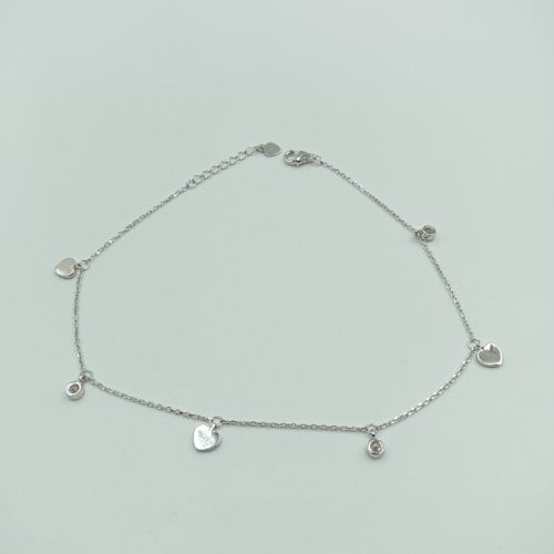 خلخال فضة صافي عيار 925