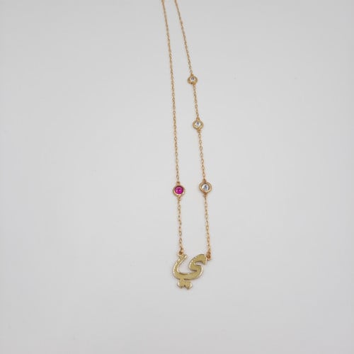 قلادة بالحرف او الأسم