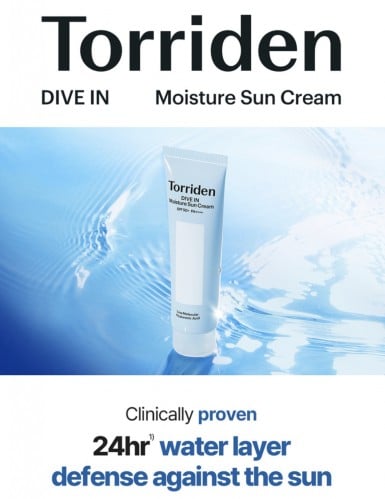 Torriden DIVE-IN Watery Moisture Sun Cream واقي شم...