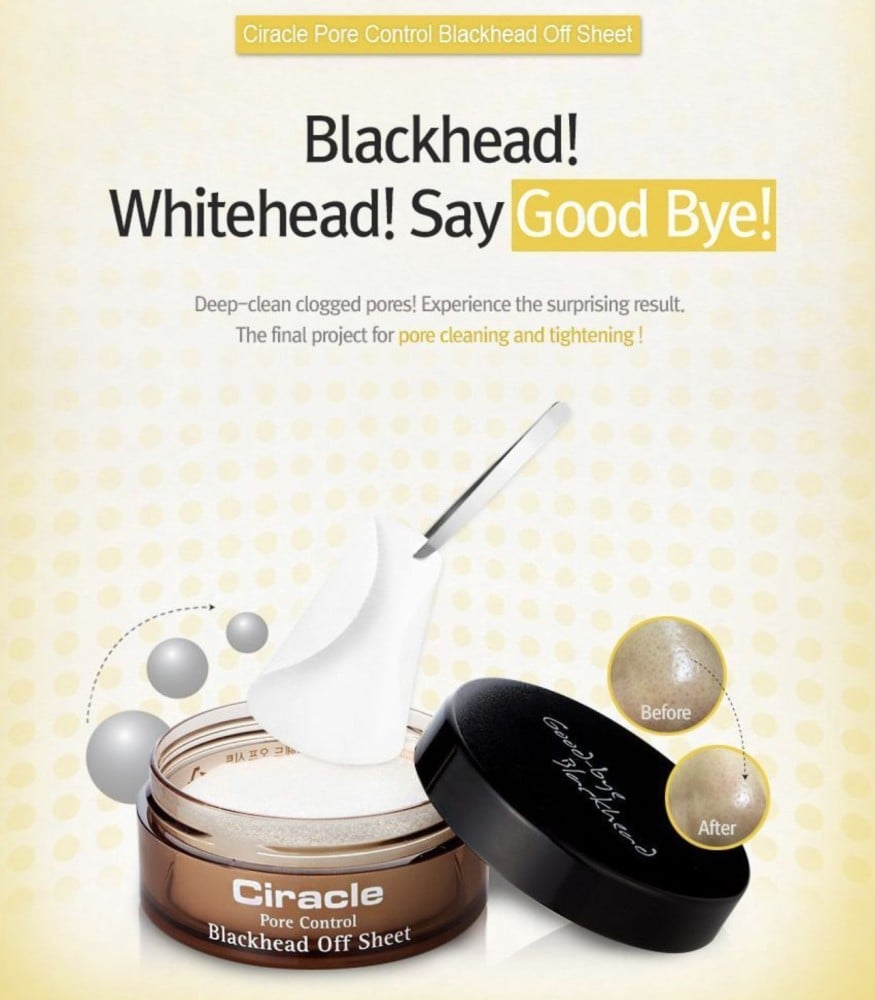 Ciracle Blackhead Off Sheet LARGE