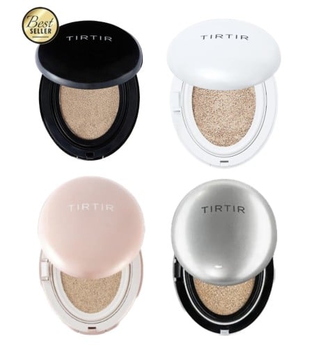 Tirtir cushion foundation فاونديشن اربع انواع الاع...