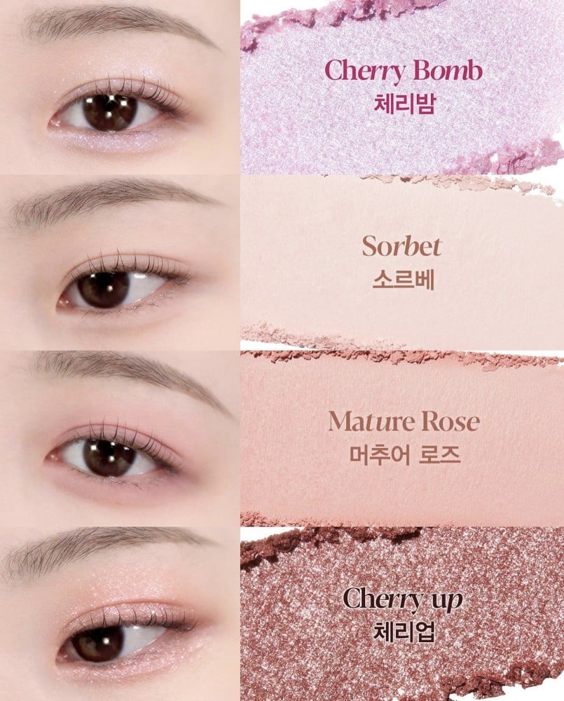 espoir Real Eye Palette All New x winter aespa باليت ظلال عيون بالتعاون مع وينتر من ايسبا