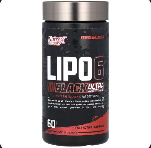 نيوتركس ليبو 6 بلاك حارق دهون Nutrex LIPO-6