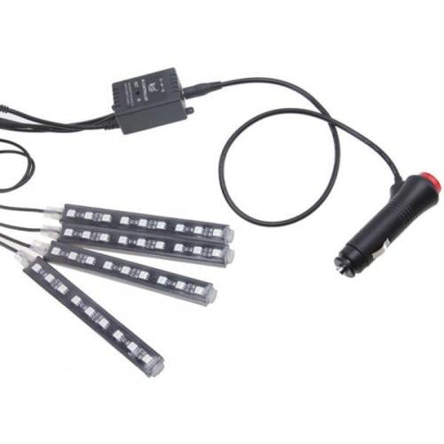 إضاءة وميض داخلية للسيارة, عبارة عن 4 لمبات LED