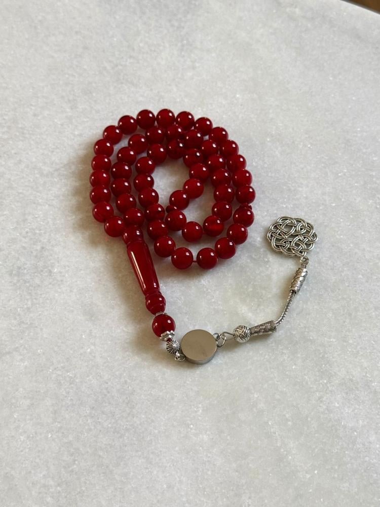 سبح مطلية بالذهب والفضة