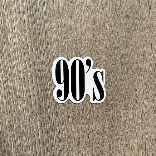 ملصق 90s