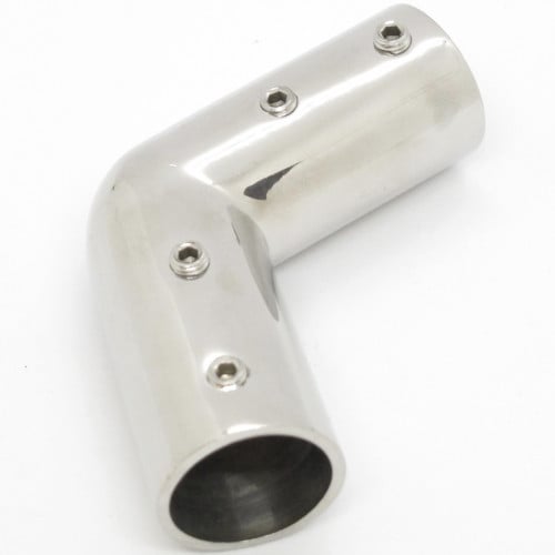 مفصل زاوية مخرجين زاوية 120 ستيل مقاس 7/8 بوصة