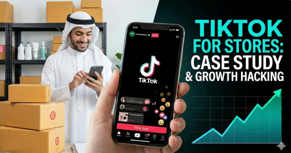 متجراً على تيك توك