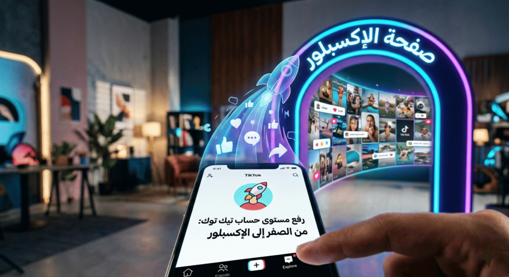 رفع مستوى حساب تيك توك