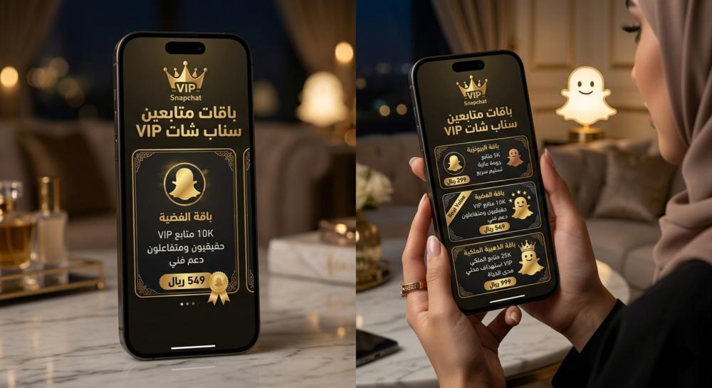 باقات متابعين سناب شات VIP للشخصيات العامة بكل امان