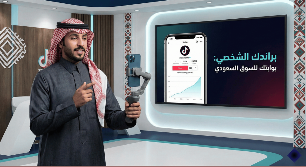 براند شخصي على تيك توك