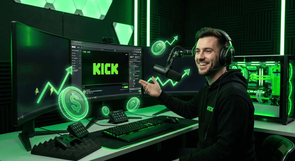 دليلك الشامل لبدء البث المباشر على منصة Kick وتحقيق الدخل
