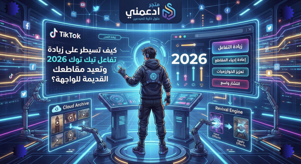 زيادة تفاعل تيك توك 2026