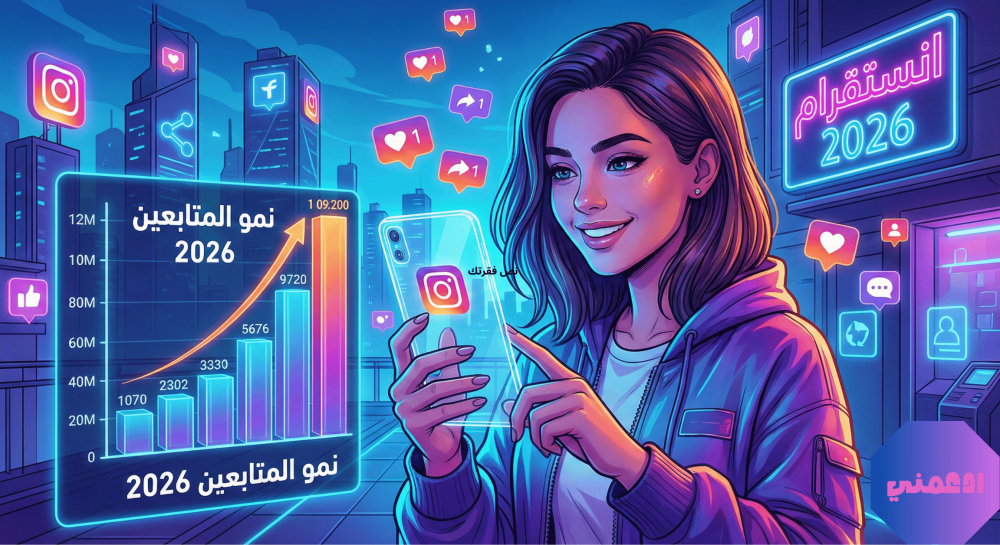 استراتيجيات تكبير حساب انستقرام 2026 - دليلك الشامل من "متجر ادعمني"