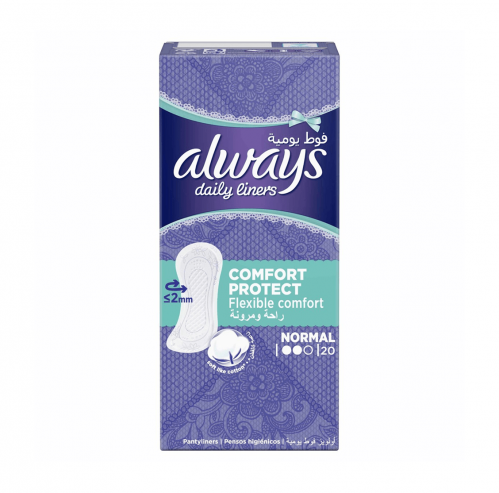 Always Night Pads 8 Pads With Wings Longer For All Night Protection Maxi  Thick - صيدلية غيداء الطبية