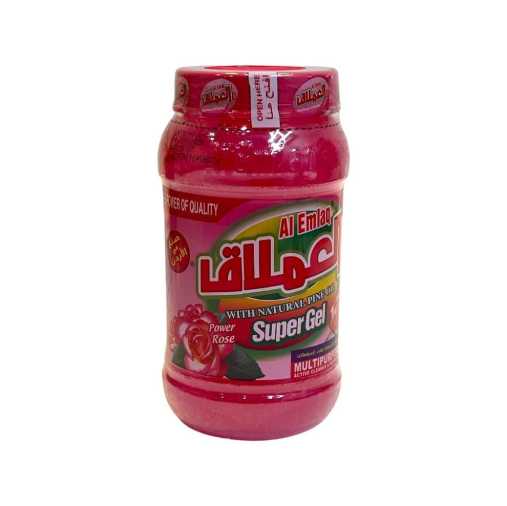 العملاق سوبر جل ملون برائحة الورد 500 جرام