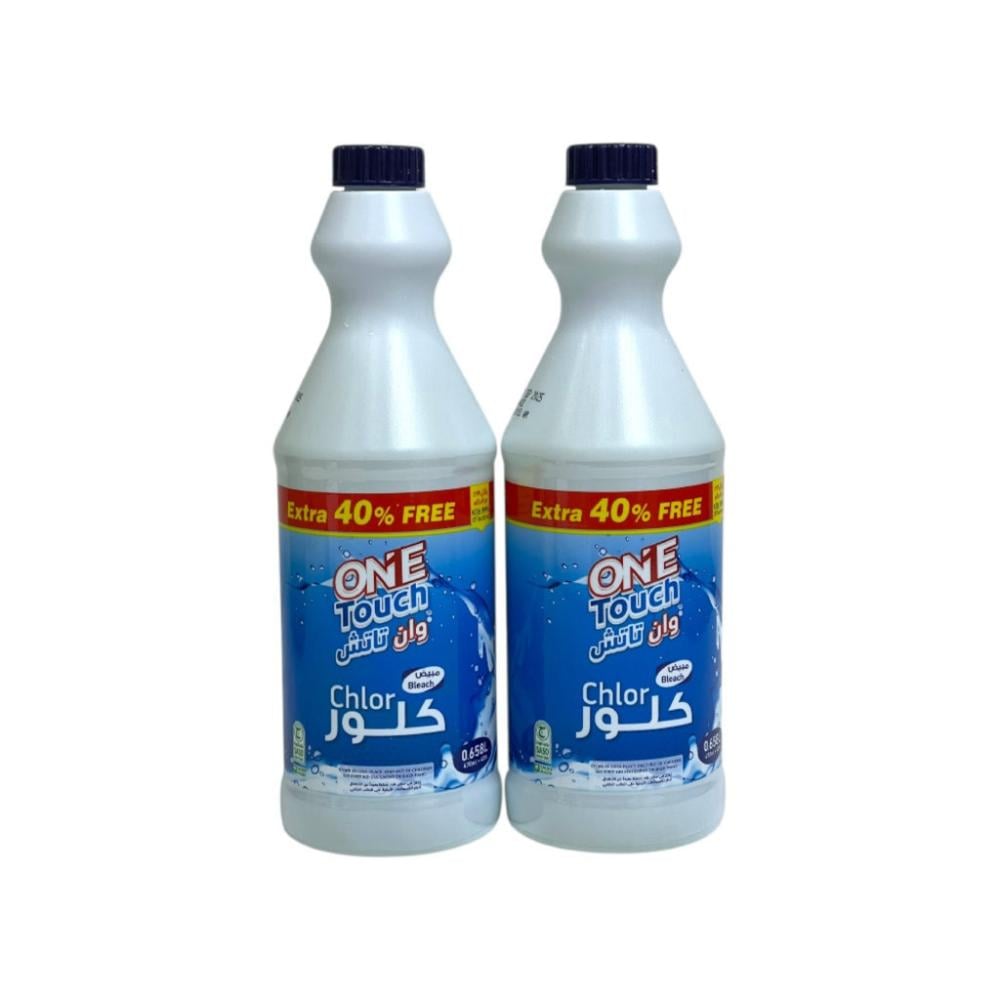 ون تتش مبيض الكلور 470 ملل+%40 مجانا