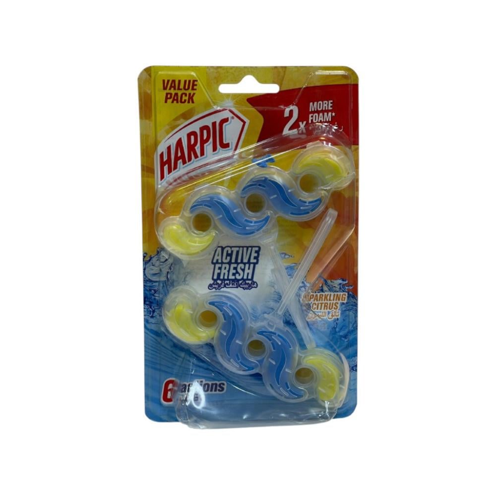 هاربيك منظف الحمام تعليق تألق الليمون 35 جرام