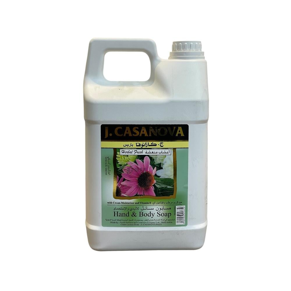 كازانوفا صابون سائل اعشاب منعشة