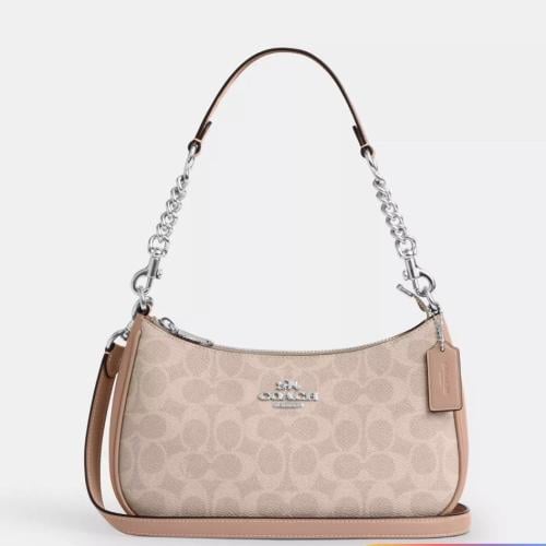 Teri Shoulder Bag In Signature Canvas