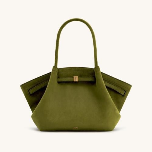 HANA MEDIUM FAUX SUEDE TOTE BAG