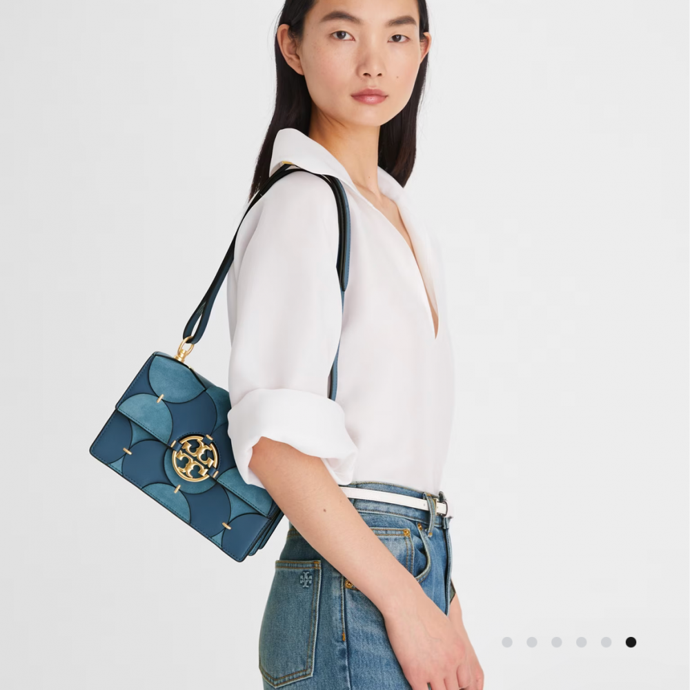 Small Miller Exotic Die-Cut Flap Shoulder Bag: Women's Handbags, Shoulder  Bags