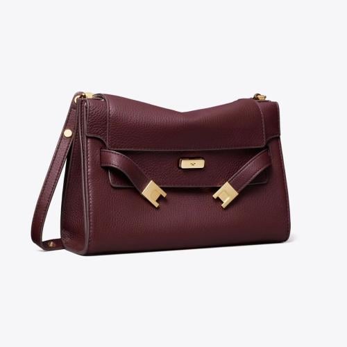 LEE RADZIWILL PEBBLED SHOULDER BAG