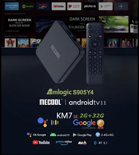 جهاز ميكول MECOOL KM7 ANDROID TV 11