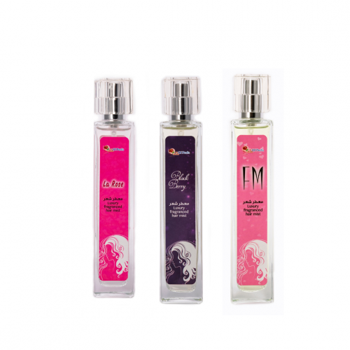 عطور شعر لاروز وبلاك بيري و اف ام - 50 مل