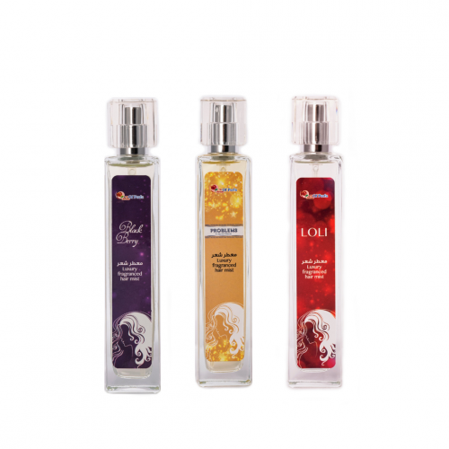 عطر شعر لولي وبروبلمس وبلاك بيري - 50 مل