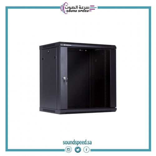 صندوق راك حديدي/12U مراوح،باب زجاج/B-12U 600X450-/ماركة BENT
