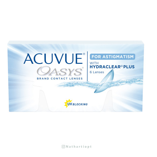 عدسات أكيوفيو أوسيس لعلاج الاستجماتيزم Acuvue Oasy...