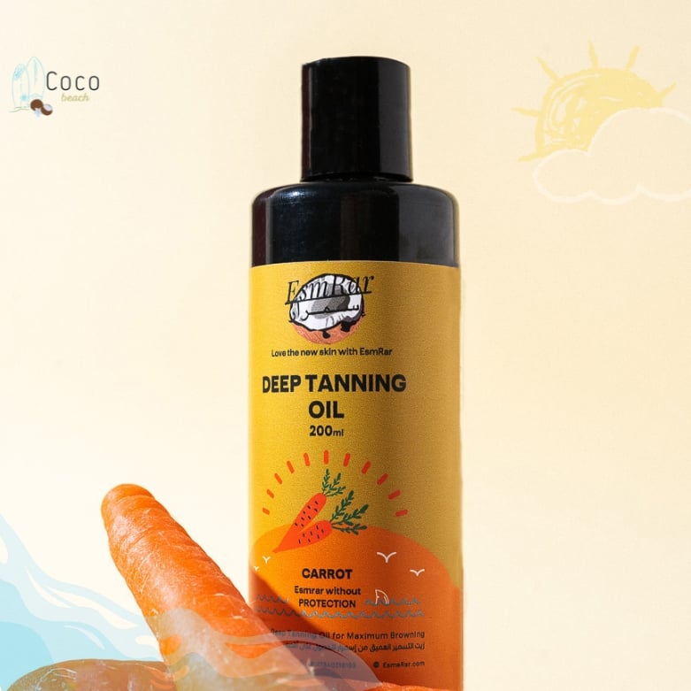 زيت تشميس الجزر اسمرار تان اويل زيت تان