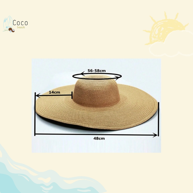 قبعة صيفية قبعة بحر قبعة شاطئ قبعة تشميس قبعة تان