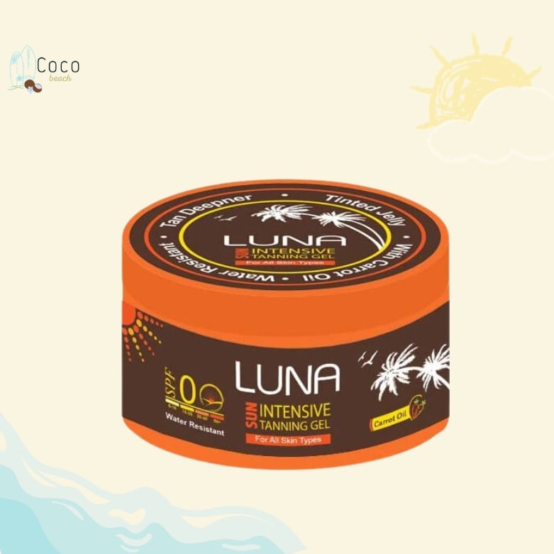 زيت تشميس جل تان تشميس لونا luna tan oil