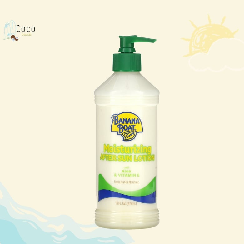بعد التشميس افتر صن افتر سن مرطب لوشن كريم بنانا بوت banana boat after