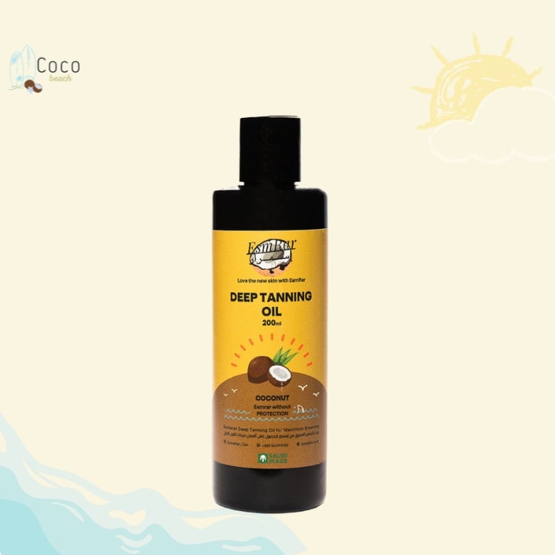 زيت تان اسمرار زيت تشميس اسمرار جوز الهند