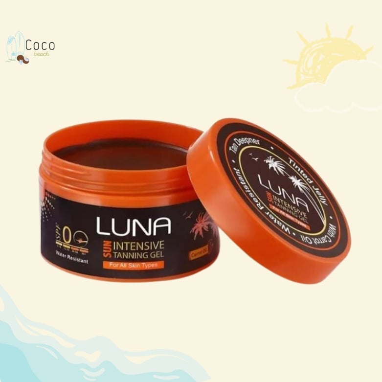 زيت تشميس جل تان تشميس لونا luna tan oil