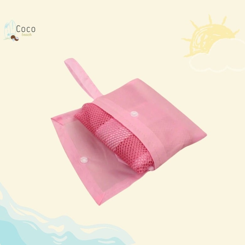 شنطة شبك كبيره للشاطئ